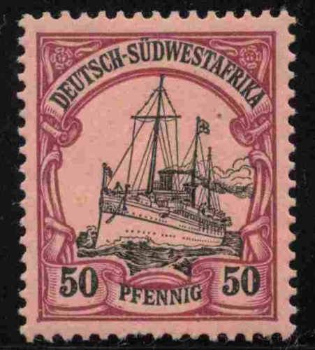 Deutsch-Südwestafrika Michel 18 * ungebraucht Kaiseryacht
