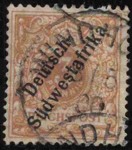Deutsch-Südwestafrika Michel 5 c o gestempelt Krone Adler