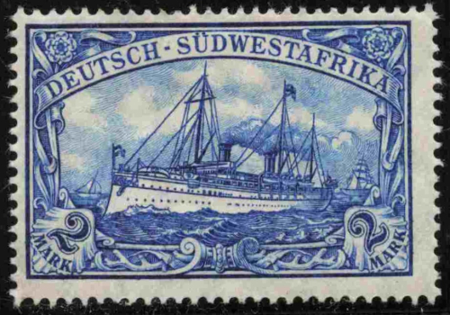 Deutsch-Südwestafrika Michel 30 A * ungebraucht Kaiseryacht