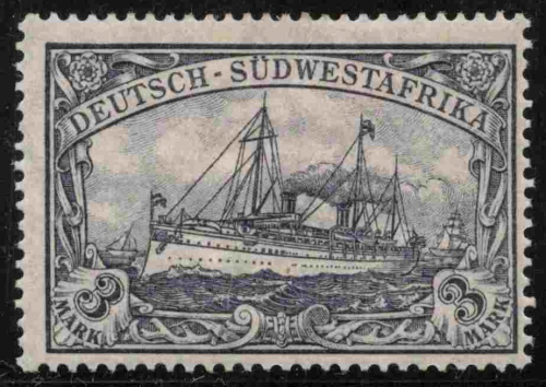 Deutsch-Südwestafrika Michel 31 B * ungebraucht Kaiseryacht