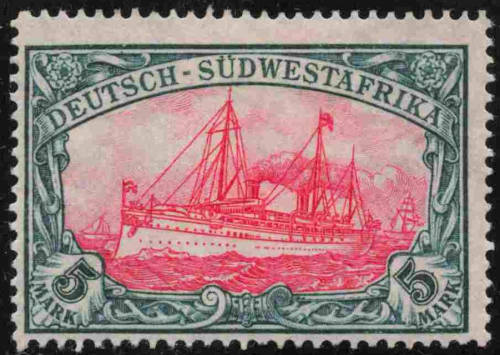 Deutsch-Südwestafrika Michel 32 B * ungebraucht Kaiseryacht