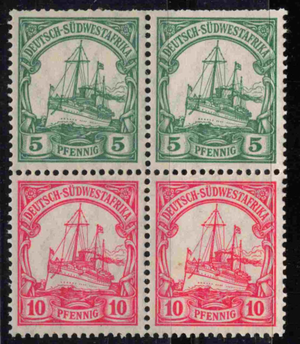 Deutsch-Südwestafrika Michel 32 B * ungebraucht Kaiseryacht