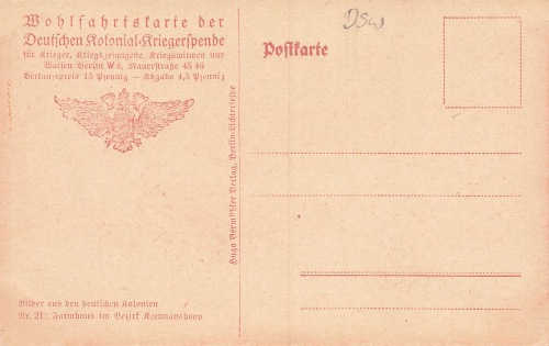 Keetmanshoop Family House, German South West Africa * circa 1930