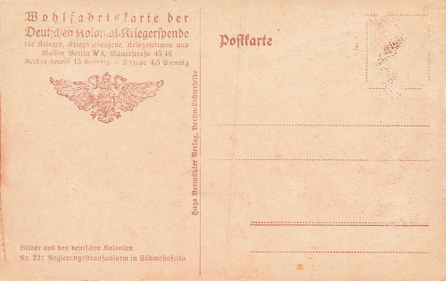 Government ostrich farm German South West Africa * around 1930