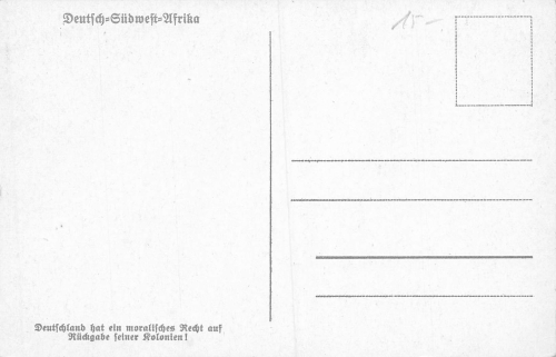 Tobacco Research Institute German South West Africa * around 1935