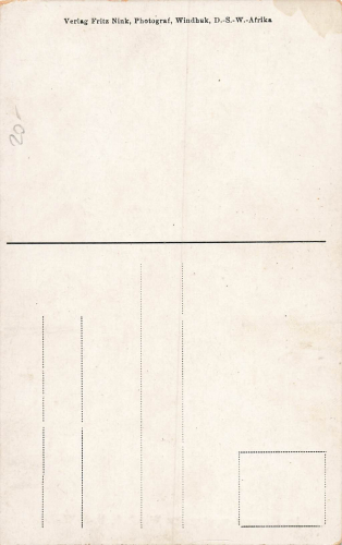 Windhuk Gouvernementsgarten Deutsch-Südwestafrika * um 1910