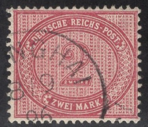 Deutsche Post in China Vorläufer Michel V37e o Shanghai o  8.9.1896 geprüft Bohe BPP