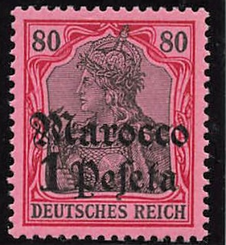 Deutsche Post in Marokko Michel 29 ** postfrisch Germania