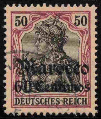 Deutsche Post in Marokko Michel 41 o gestempelt Germania