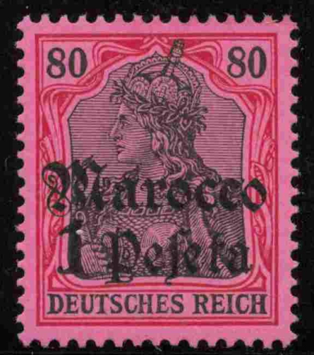 Deutsche Post in Marokko Michel 42 ** postfrisch geprüft Bothe BPP