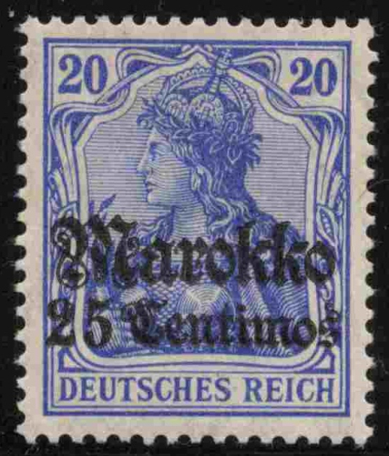 Deutsche Post in Marokko Michel 49* ungebraucht