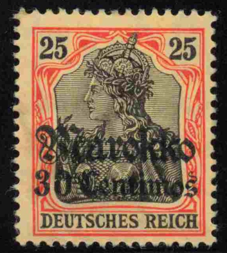 Deutsche Post in Marokko Michel 50 * ungebraucht