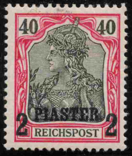 Deutsche Post in der Türkei Michel 17 I * ungebraucht Germania