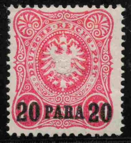 Deutsche Post in der Türkei Michel 2 * Reichsadler im Oval 