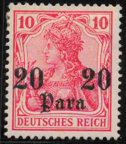 Deutsche Post in der Türkei Michel 25 * ungebraucht