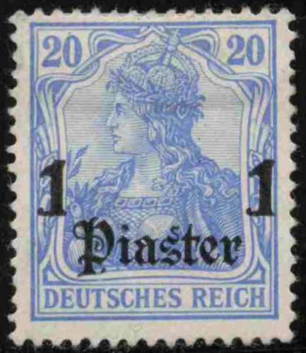 Deutsche Post in der Türkei Michel 26 * ungebraucht Germania