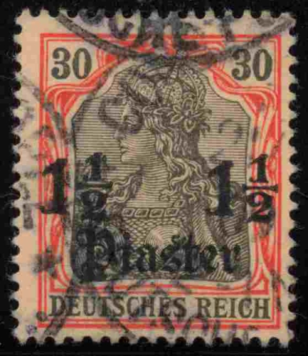 Deutsche Post in der Türkei Michel 28 o gestempelt Germania