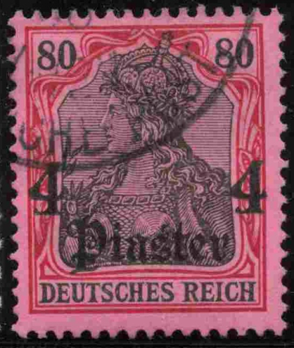 Deutsche Post in der Türkei Michel 31o gestempelt Germania