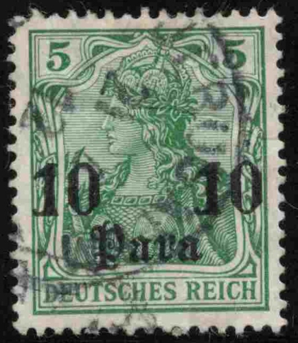 Deutsche Post in der Türkei Michel 36 o gestempelt Germania