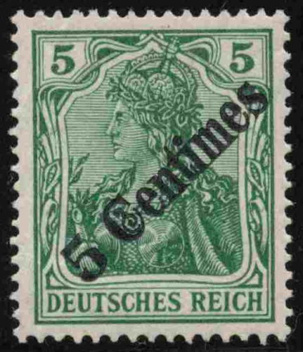 German Post in Turkey Michel 48 * unused Germania