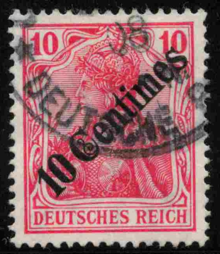 German Post in Turkey, Michel No. 49, cancelled (Germania issue)