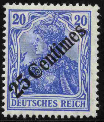 Deutsche Post in der Türkei Michel 50 * ungebraucht Germania 