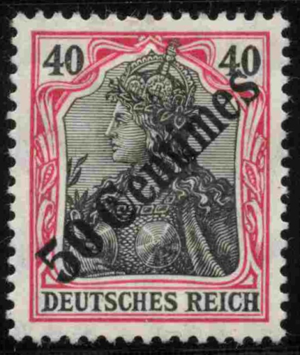 Deutsche Post in der Türkei Michel 51 * ungebraucht Germania