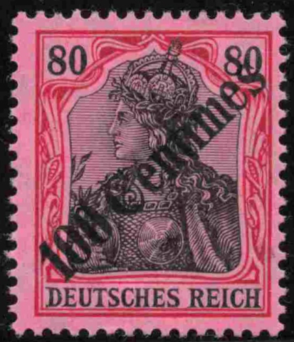 Deutsche Post in der Türkei Michel 52 * ungebraucht Germania 