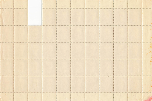 German Reich Michel 856 Peter Rosegger counter sheet part **1943