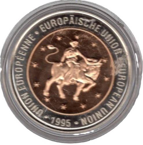 Deutschland Ludwig van Beethoven Europäische Union Medaille 1995