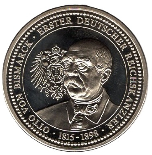 Deutschland Medaille Otto von Bismarck Erster Deutscher Reichskanzler