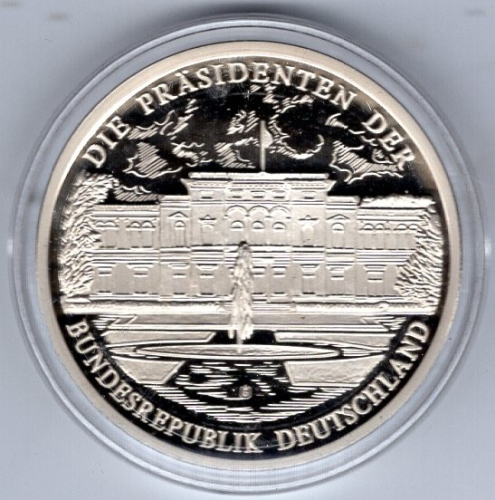 Die Präsidenten der Bundesrepublik Deutschland Johannes Rau Medaille PP