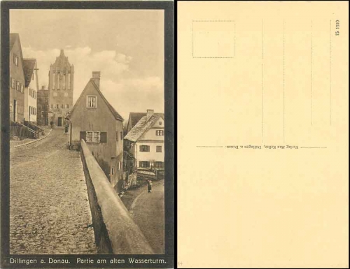 89407 Dillingen at the old water tower *approx. 1920
