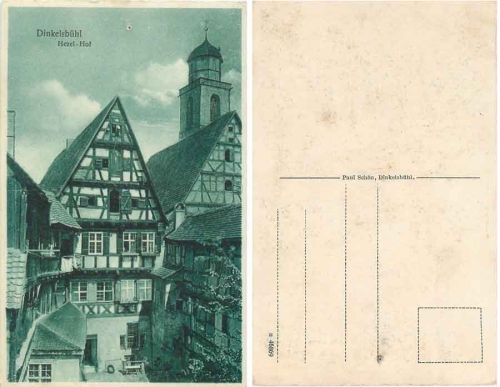 Dinkelsbühl Hezel-Hof *ca.1920