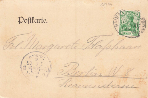 01744 Dippoldiswalde Bahn Hotel Bahnpost Hainsberg-Kipsdorf Zug5307 o 1905