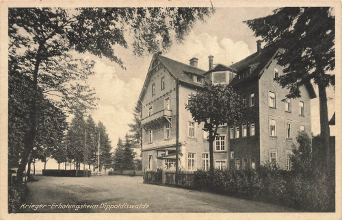 01744 Dippoldiswalde Warrior Rest Home of the NS Reichskriegerbund * around 1940