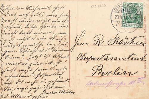 01744 Dippoldiswalde Der grosse Teich o 1911
