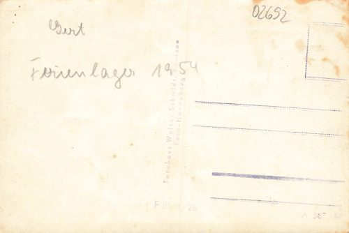 02692 Doberschau Oberlausitz * 1954