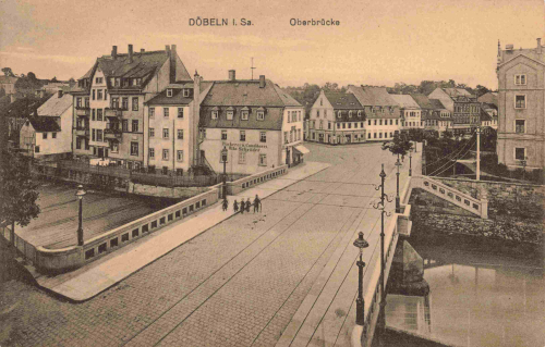 04720 Döbeln Oberbrücke * um 1910