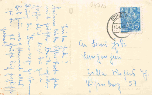 04720 Döbeln Sachsen o 1958