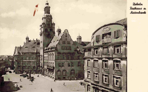 04720 Döbeln Rathaus Notenbank o um 1956