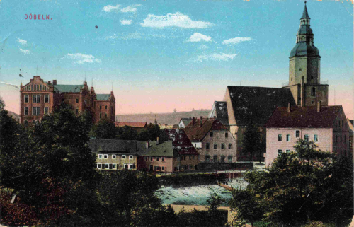 04720 Döbeln Sachsen o 1914