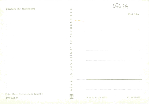 Döschnitz Schwarzatal * 1975