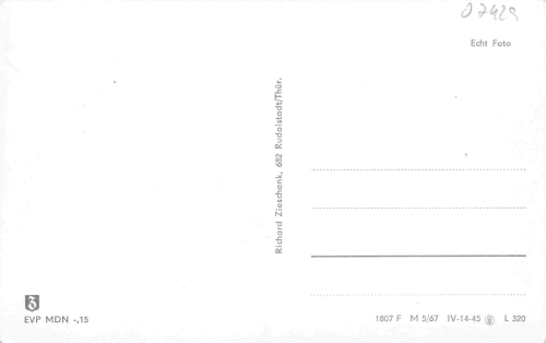 Döschnitz Schwarzatal * 1967