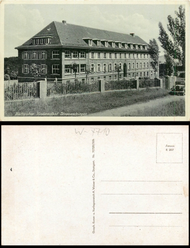 Donaueschingen Karlsruhe Children's Sol bath * approx. 1940