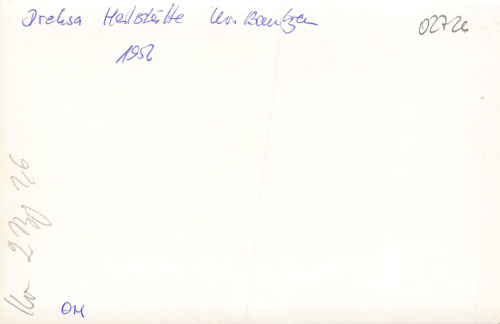 02627 Drehsa (Stadt Weißenberg) Heilstätte * 1956