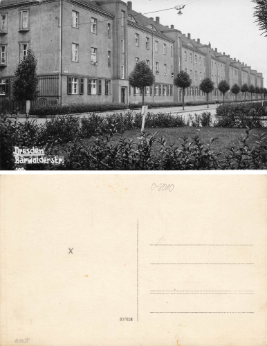 Dresden Neustadt Baerwalderstrasse * um 1930