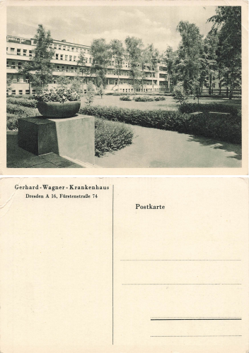 Blasewitz Dresden Gerhard Wagner Krankenhaus * um 1930