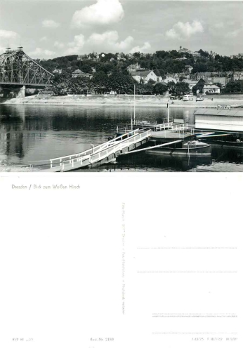 Blasewitz Dresden Dampferanlegestelle *1979 Hanich2245