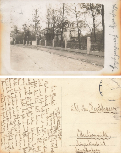 Blasewitz Dresden Friedensplatz Villa o 1914